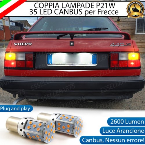 Coppia Frecce Posteriori P21W 35 LED Canbus Volvo 440