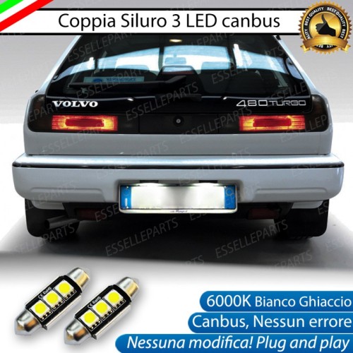 Luci targa 3 LED Canbus