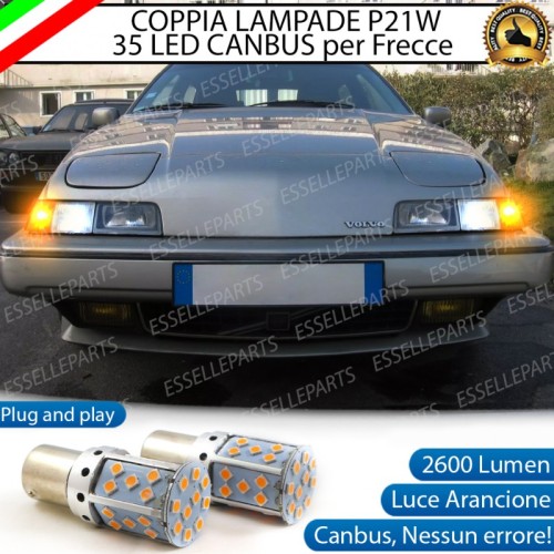 Coppia Frecce Anteriori P21W 35 LED Canbus Volvo 480