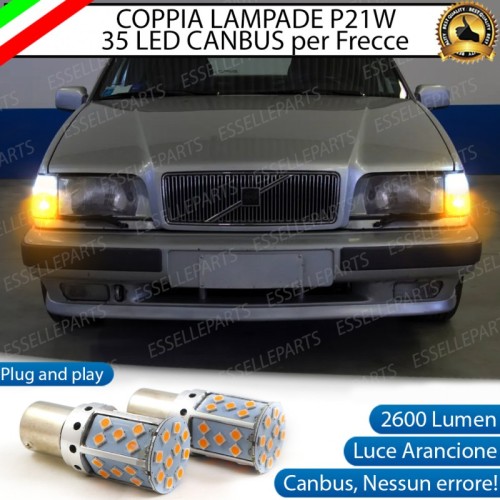 Coppia Frecce Anteriori P21W 35 LED Canbus Volvo 850