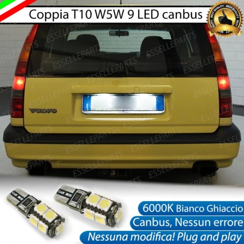 Luci targa 9 LED Canbus Volvo 850