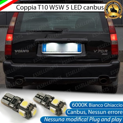Luci targa 5 LED Canbus Volvo V70 I