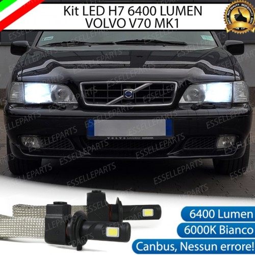 Kit Full LED H7 6400 LUMEN ANABBAGLIANTI Volvo V70 I