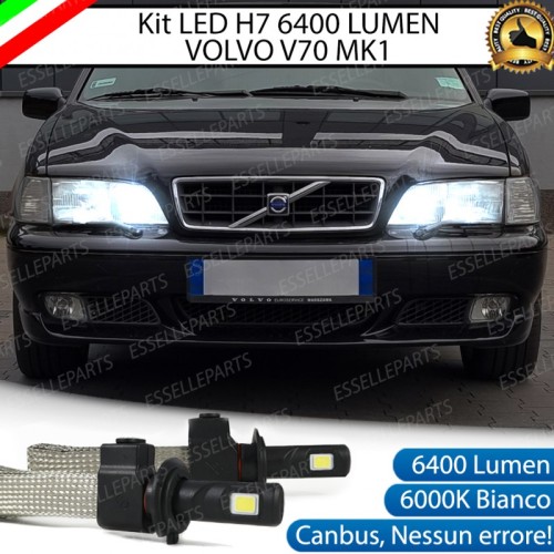 Kit Full LED H7 6400 LUMEN ABBAGLIANTI Volvo V70 I
