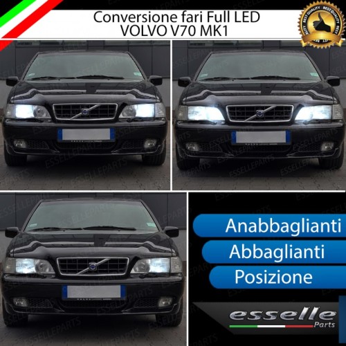 Conversione Fari Full LED 6000k canbus Volvo V70 1