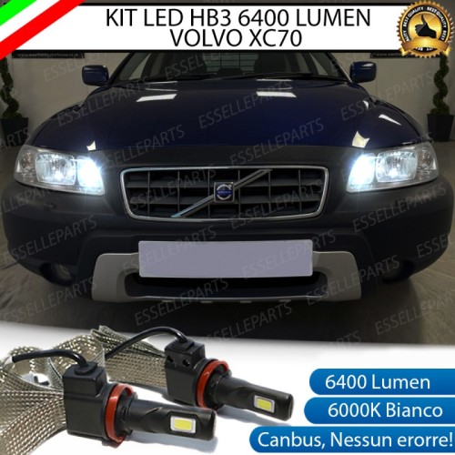 Kit Full LED H9 6400 LUMEN Abbaglianti Volvo XC70 I