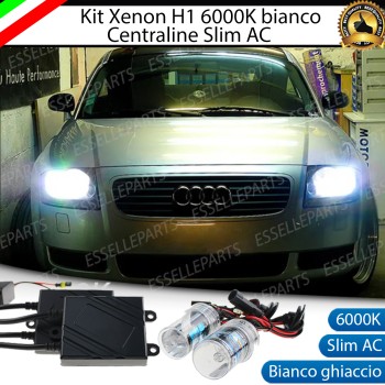Kit xenon ultraslim 6000k 6000k AUDI TT 8N Luce Bianca No Error