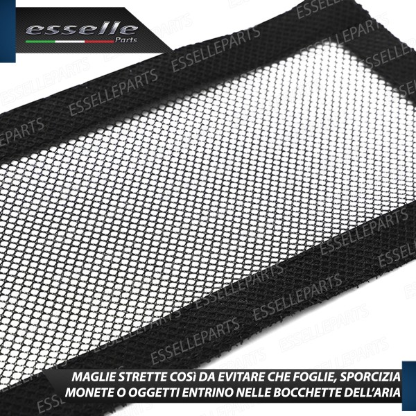 Coppia Griglie Protettive Aria Condizionata Bocchette Posteriori Velcro Moquette