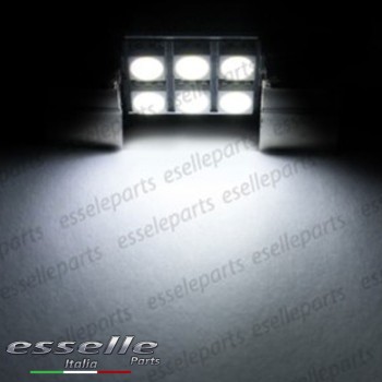 Coppia Luci targa 6 LED Canbus Opel Zafira A Coppia Luci targa 6 LED Canbus Opel Zafira A