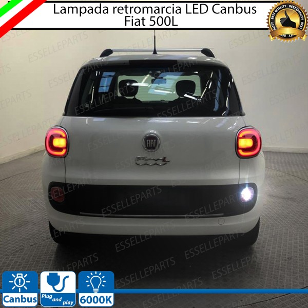 Lampada Retromarcia 24 Led T15 W16w Canbus Fiat 500L 6000k Bianco No Errore