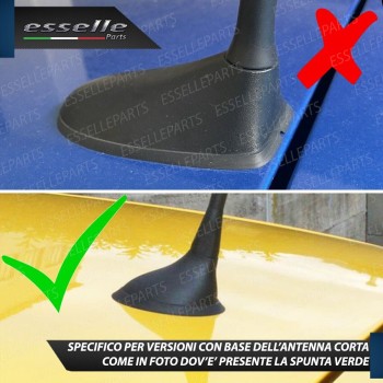 Antenna Pinna Carbon Look con Vera Ricezione radio Antenna Pinna Carbon Look con Vera Ricezione radio