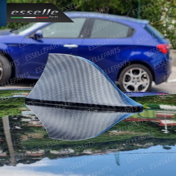 Antenna Pinna Carbon Look con Vera Ricezione radio Antenna Pinna Carbon Look con Vera Ricezione radio