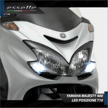 Conversione Fari Full LED per Yamaha Majesty 400 Lampade Compatte 6000K Bianco