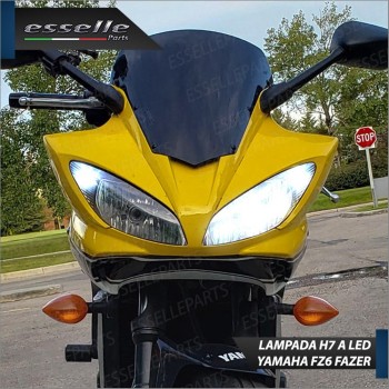 Conversione Completa Fari Full LED per Yamaha FZ6 Fazer 6000 Lumen 6000K Bianco