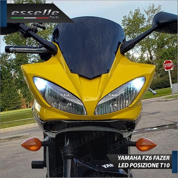 Conversione Completa Fari Full LED per Yamaha FZ6 Fazer 6000 Lumen 6000K Bianco