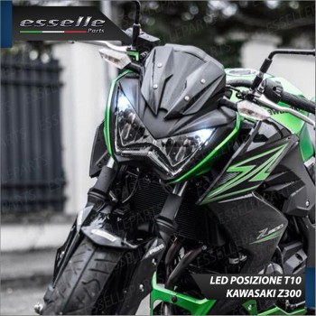 Conversione Completa Fari Full LED per Kawasaki Z 300 6000 Lumen 6000K Bianco