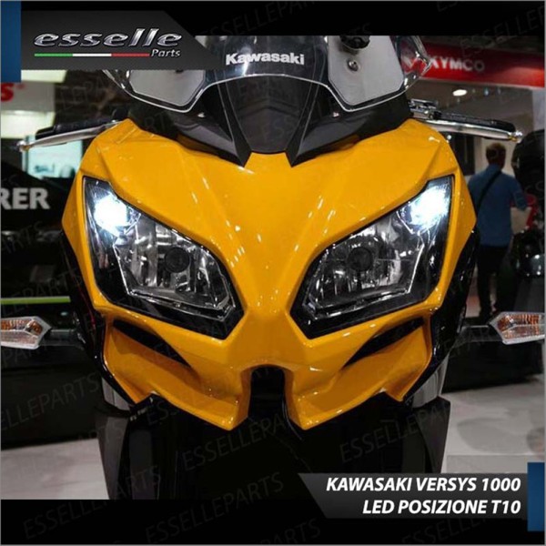 Lampade Led per Kawasaki Versys 1000 Grand Tourer ABS H7 T10