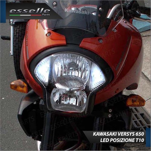 Conversione Completa Fari Full LED per Kawasaki Versys 650 6000 Lumen 6000K
