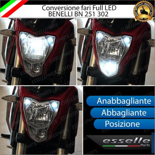 Conversione Fari Full LED - ULTRA COMPATTA - per BENELLI BN 302 2017-2019