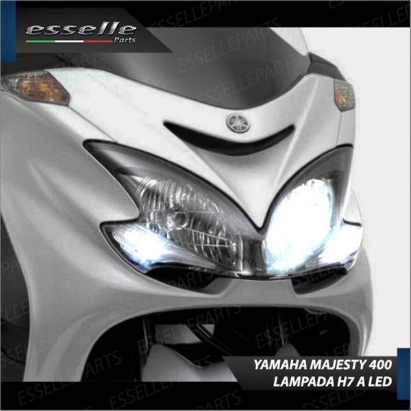 Conversione Fari Full LED ULTRA COMPATTA per YAMAHA Majesty 400 2009-2014