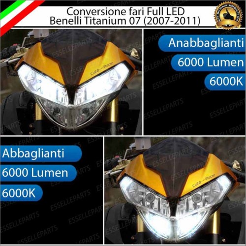Conversione Per Fari Full LED Benelli Titanium 07 (2007-2011)