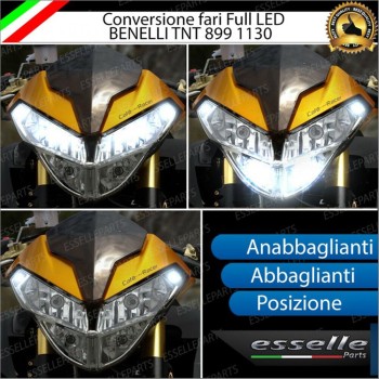 Conversione Fari Full LED - ULTRA COMPATTA - per BENELLI Tornado Naked Tre 899 2008-2011 S
