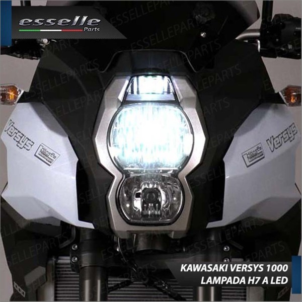 Conversione Fari Full LED ULTRA COMPATTA per KAWASAKI Versys 1000 2012-2014 Grand Tourer