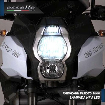 Conversione Fari Full LED ULTRA COMPATTA per KAWASAKI Versys 1000 2012-2014 Grand Tourer