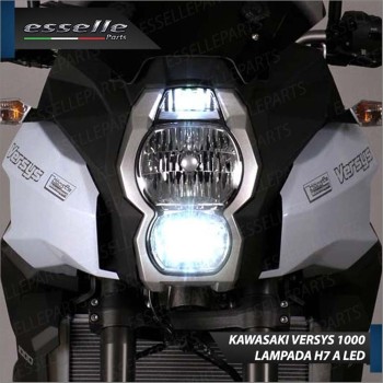 Conversione Fari Full LED ULTRA COMPATTA per KAWASAKI Versys 1000 2012-2014 Grand Tourer