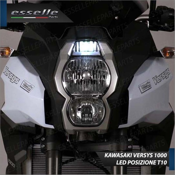 Conversione Fari Full LED ULTRA COMPATTA per KAWASAKI Versys 1000 2012-2014 Grand Tourer