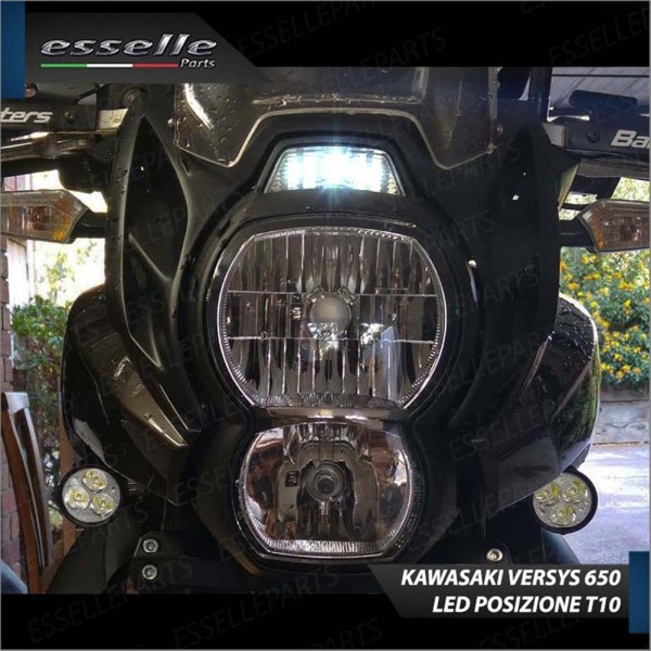 Conversione Fari Full LED ULTRA COMPATTA per KAWASAKI Versys 650 2010-2013