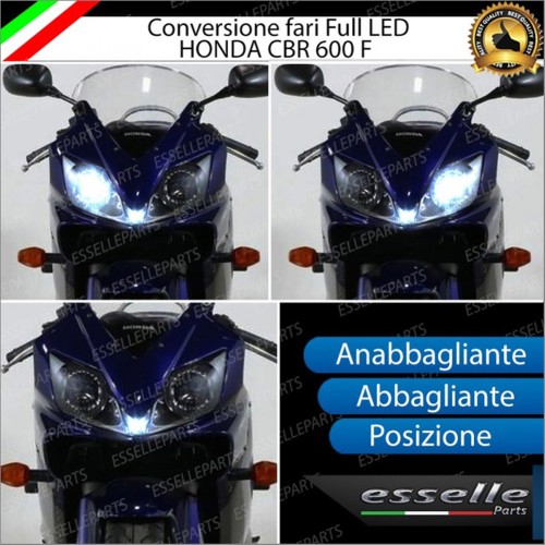 Conversione Fari Full LED ULTRA COMPATTA per HONDA CBR 600 F 2001-2006