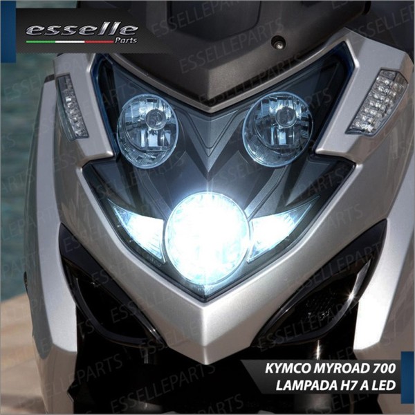 Conversione Fari Full LED ULTRA COMPATTA per KYMCO Myroad 700i 2011-2016