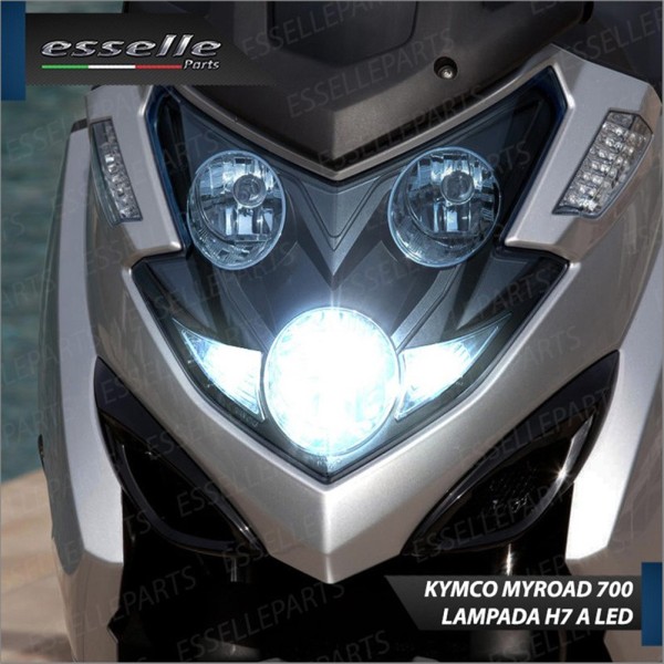 Conversione Fari Full LED ULTRA COMPATTA per KYMCO Myroad 700i 2011-2016