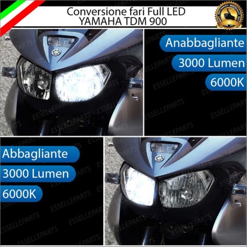 Conversione Fari Full LED ULTRA COMPATTA per YAMAHA TDM 900 2002-2014
