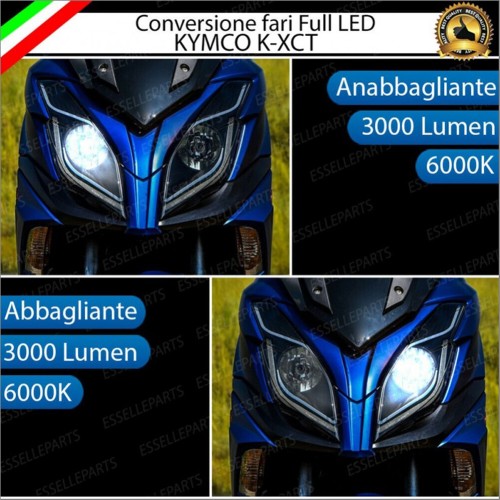 Conversione Fari Full LED ULTRA COMPATTA per KYMCO K-Xct 300i 2012-2017