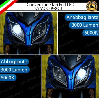 Conversione Fari Full LED ULTRA COMPATTA per KYMCO K-Xct 300i 2012-2017