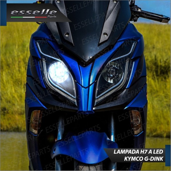 Conversione Fari Full LED ULTRA COMPATTA per KYMCO G-Dink 300i 2018-2020