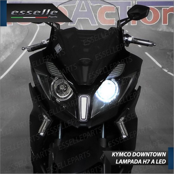 Conversione Fari Full LED ULTRA COMPATTA per KYMCO Downtown 350i 2020 TCS