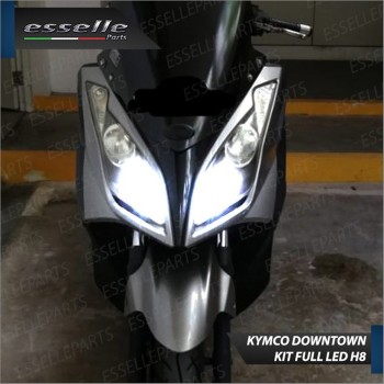 Conversione Fari Full LED ULTRA COMPATTA per KYMCO Downtown 350i 2015-2017 ABS