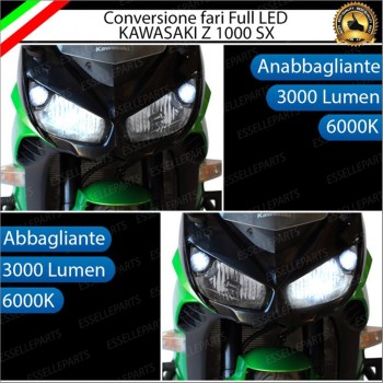 Lampade LED per Kawasaki Z 1000 SX ABS Tourer Luce Bianca