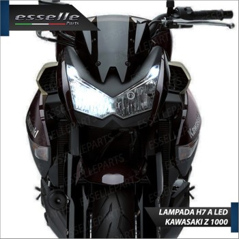 Conversione Lampade LED per Kawasaki Z 1000 Luce Bianca