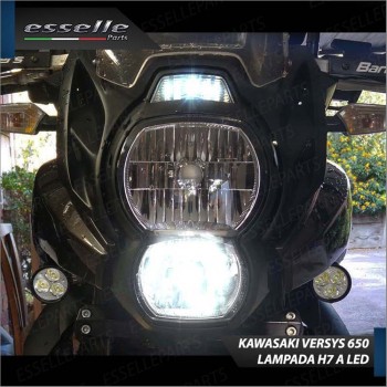 Lampade LED per Kawasaki Versys 650 Tourer Luce Bianca