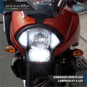 Lampade LED per Kawasaki Versys 650 Luce Bianca Canbus