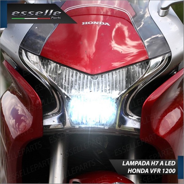 Conversione Fari Full LED ULTRA COMPATTA per HONDA VFR 1200 2009-2016 F ABS