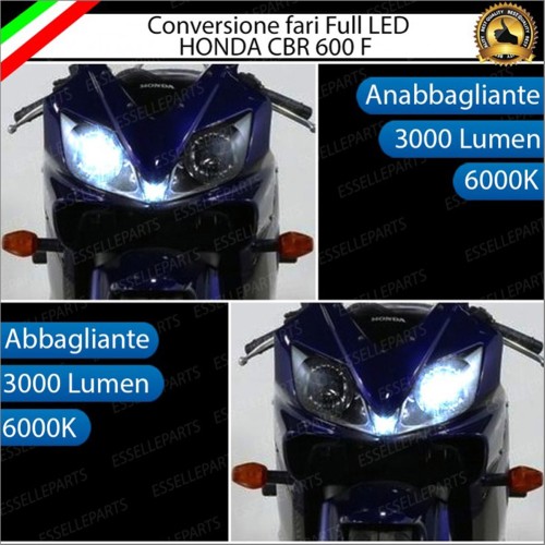 Conversione Fari Full LED ULTRA COMPATTA per HONDA CBR 600 F 2001-2006