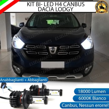 Kit Full LED H4 18000 LUMEN Anabbaglianti + Abbaglianti DACIA LODGY