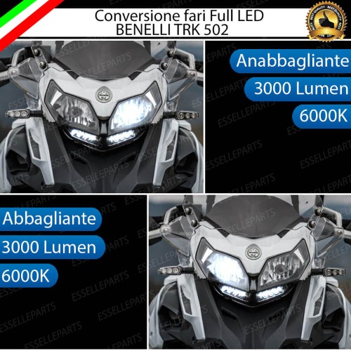 Conversione LED ULTRA COMPATTA per BENELLI TRK 502 (2017-2020) ABS