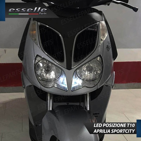 Conversione Fari Full LED - ULTRA COMPATTA - per APRILIA Sportcity 200 2008-2012 Cube