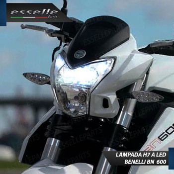 Lampada H7 - ULTRA COMPATTA - 3000 LUMEN Anabbagliante per BENELLI BN 600 2012-2016 i